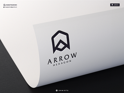 ARROW Concept Logo app arrow branding design design logo icon lettering logo minimal typography vector