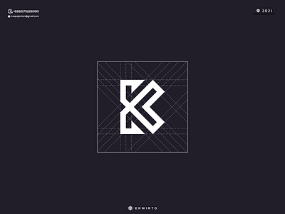 Letter K Concept Logo