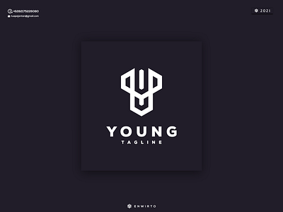 Letter Y Concept Logo branding design design logo icon lettering logo minimal typography vector web y