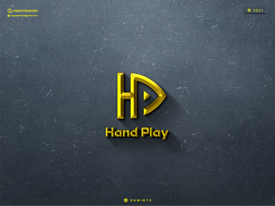 Letter HP Concept Logo app branding design design logo hp icon lettering logo minimal typography vector