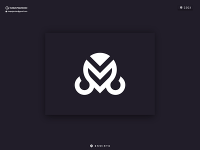 Letter M Concept Logo