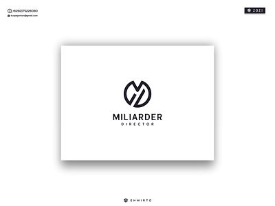 Letter MD Concept Logo