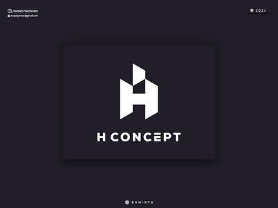 H Concept Logo animation branding design design logo graphic design icon illustration lettering logo minimal motion graphics vector