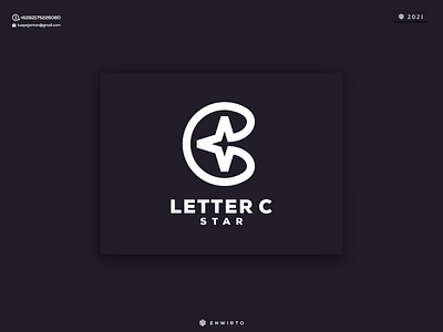 LETTER C STAR Logo branding c design design logo graphic design icon illustration letter lettering logo logo design minimal monogram motion graphics round star vector