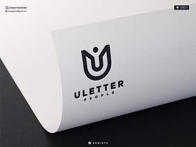 LETTER U PEOPLE Logo animation branding design design logo graphic design icon illustration letter lettering logo minimal monogram motion graphics people u vector