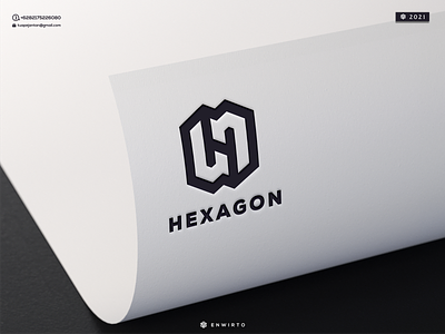 HEXAGON LOGO animation branding design design logo graphic design hexagon icon illustration letter lettering logo logos minimal monogram motion graphics vector