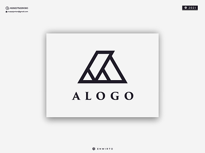ALOGO branding design design logo icon illustration letter lettering logo logos minimal monogram vector