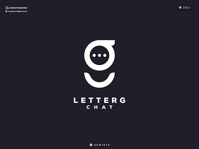 LETTER G CHAT LOGO branding design design logo icon illustration letter lettering logo logos minimal monogram vector