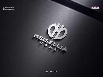 MEISELLA HOME LOGO animation branding design design logo graphic design icon illustration letter lettering logo logos minimal monogram motion graphics vector