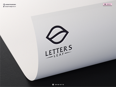 Letter S Leaf Logo branding design design logo icon illustration leaf letter lettering logo logos minimal monogram vector