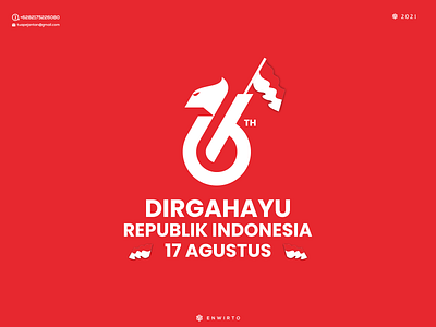 DIRGAHAYU REPUBLIK INDONESIA 17 AGUSTUS 17 agustus branding design design logo dirgahayu icon illustration letter lettering logo logos minimal vector