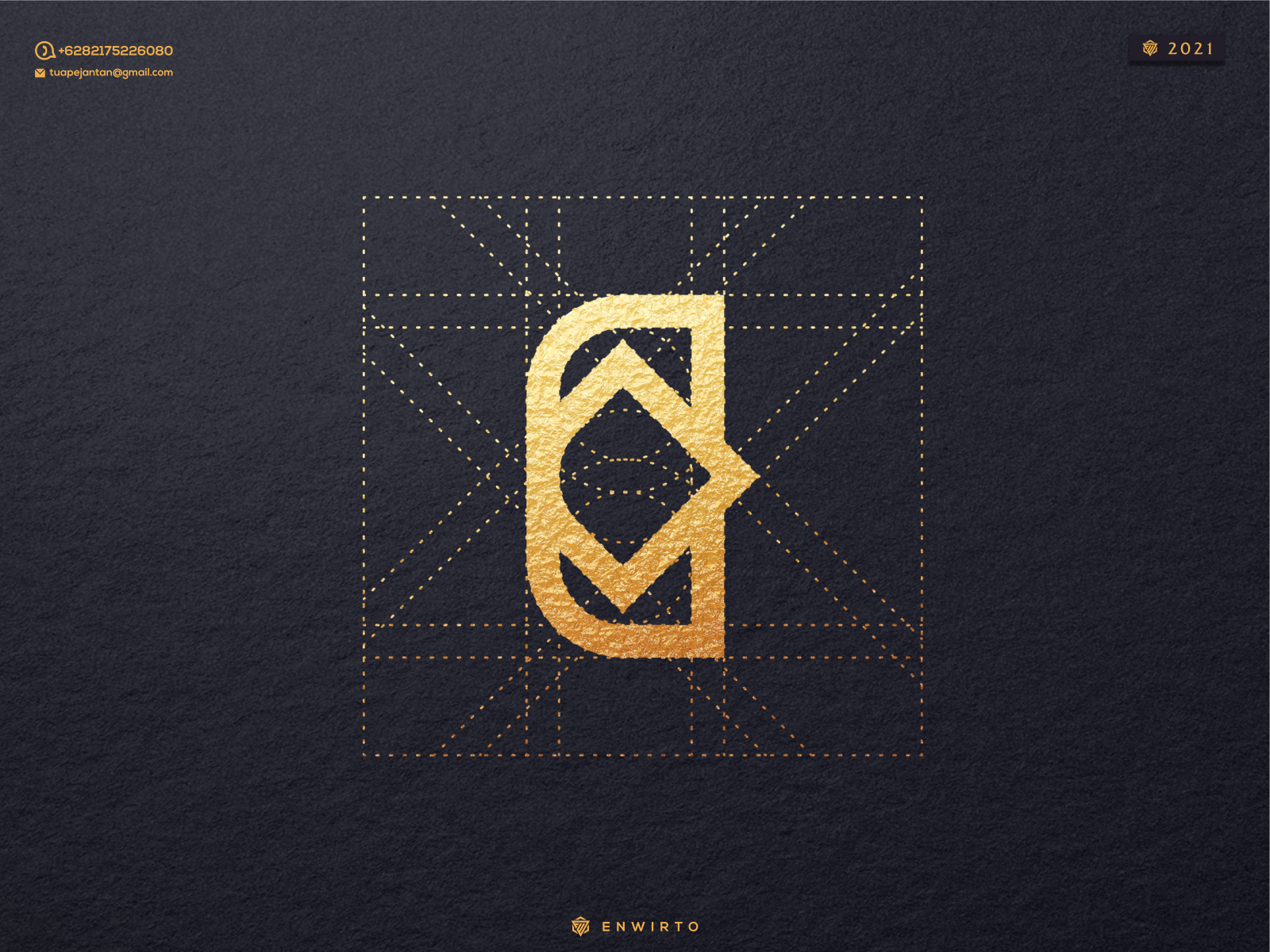 B Monogram Logo by Enwirto on Dribbble