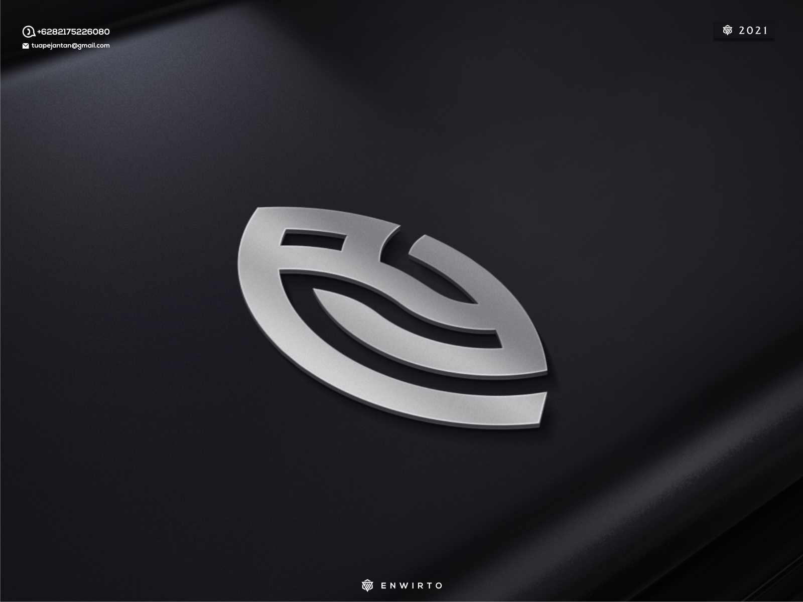 PW Monogram Logo by Enwirto on Dribbble