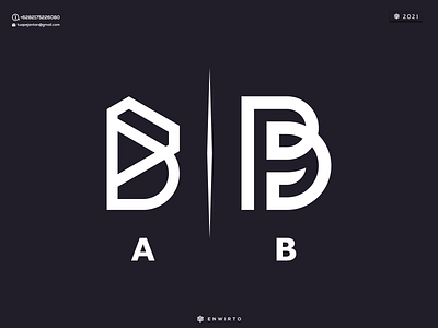 B Which One Better Logo ? blogo branding design design logo icon illustration letter lettering logo logos minimal vector