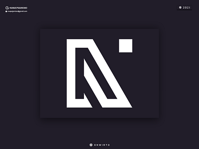 N Monogram Logo design design logo designer icon illustration letter lettering logo logo design logos minimal monogram n logo vector
