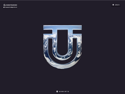 TU Monogram Logo branding design design logo desiner icon illustration letter lettering logo logos minimal monnogram monograms tu vector