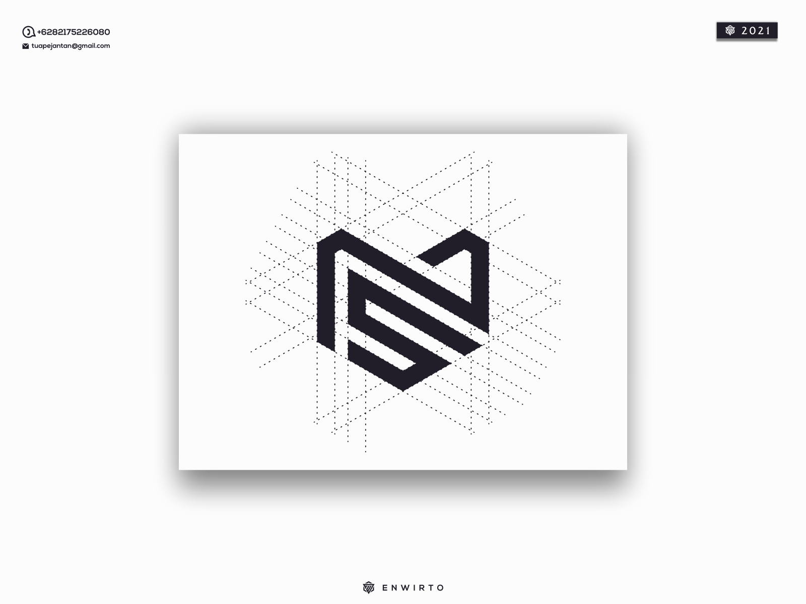 NS Monogram Logo by Enwirto on Dribbble