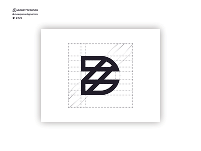 Monogram D Logo branding cool creative d logo design design logo desinger good icon illustration letter lettering logo logos minimal monogram nice simple ui vector