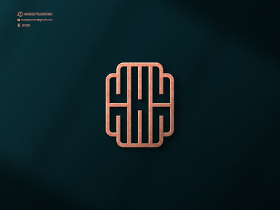 Monogram HHH Logo . awesome branding cool design design logo hhh icon illustration letter lettering logo logos minimal monogram nice ui vector