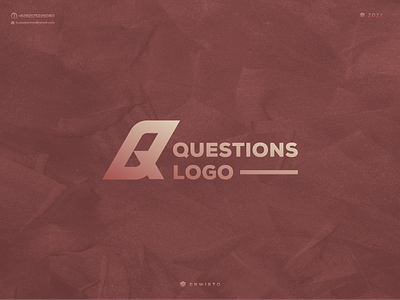 Monogram Q Logo Design . awesome branding cool design design logo good icon illustration letter lettering logo logos minimal monogram nice q logo ui vector