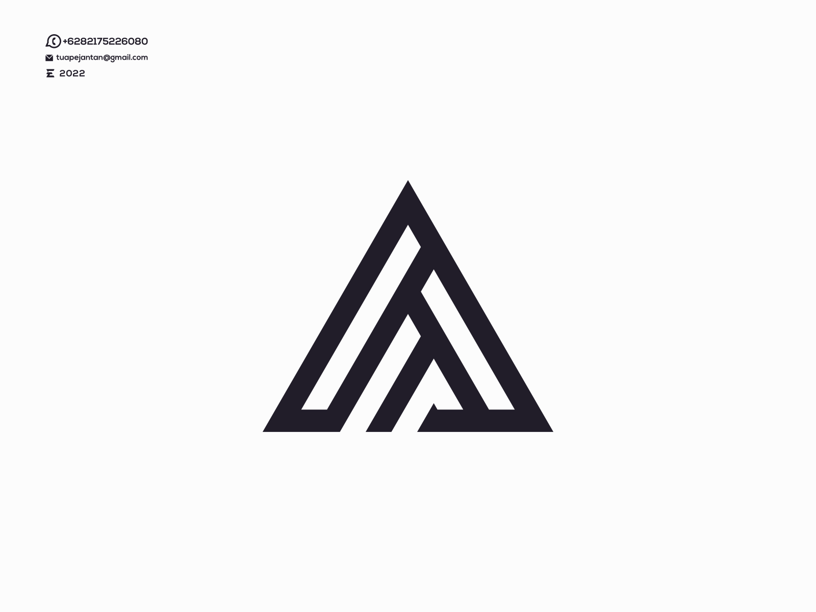 Monogram AM Logo Design . by Enwirto on Dribbble