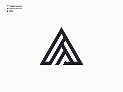 Monogram AM Logo Design .