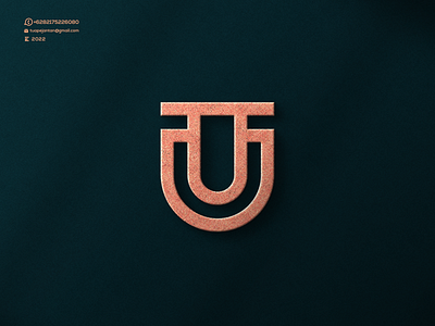 Monogram TU Logo Design . awesome branding cool design design logo good icon illustration initial letter lettering logo logos minimal monogram nice tu ui vector