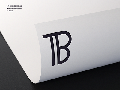 Monogram TB Logo Design .