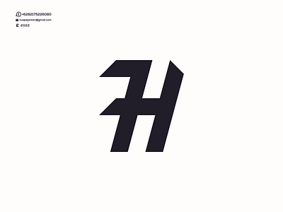 Monogram 7H Logo Design .