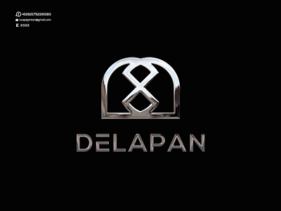 Monogram 8 Logo Design .