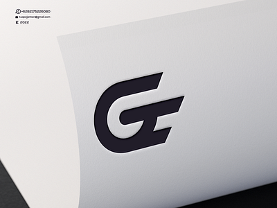 Monogram GH Logo Design .