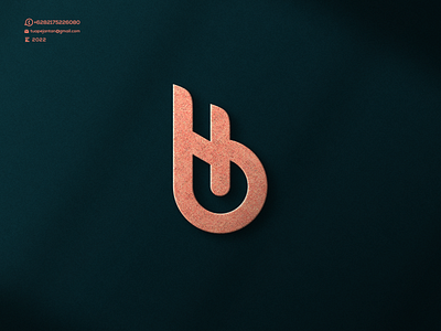 Monogram HB Logo Design.