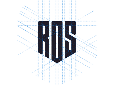 ROS Monogram logo design