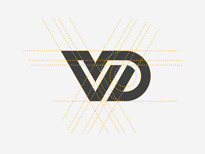 VD Monogram logo design