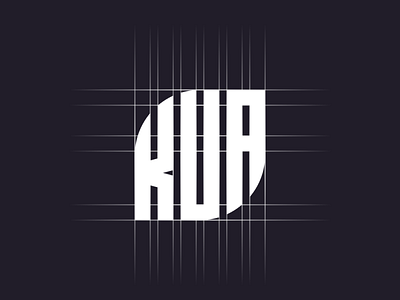 KUA Monogram logo design animation branding design design logo icon lettering logo minimal vector web
