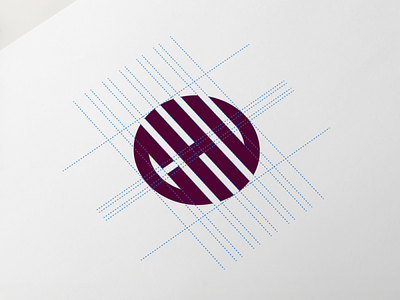 CHU Monogram logo design