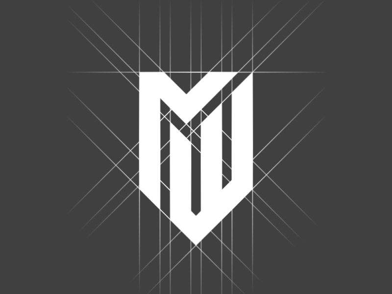 MW Monogram logo design by Enwirto on Dribbble