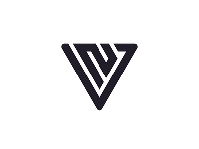 VN Monogram logo design (Sold Out) app branding design design logo icon lettering logo minimal vector web