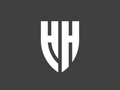 HH Monogram logo design by Enwirto on Dribbble