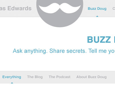 A christmas present for a previous boss of mine arial blog helvetica layout minimal moustache nav ui