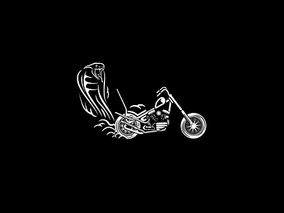 WIP Motorcycle Garage branding cobra design design art distressed graphic illustration logo motor motorcycle texture vector vintage vintage logo