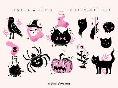 Halloween elements