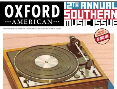 Oxford American Music Issue design illustration magazine cover magazine illustration retro stereo vintage