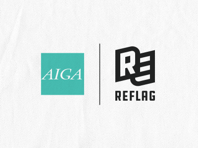 AIGA Toledo | Reflag aiga design flag logo