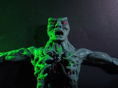 Plasticine Mortal Kombat - Reptile Transformation