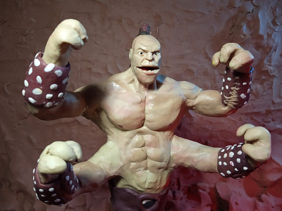 Plasticine Mortal Kombat - Goro