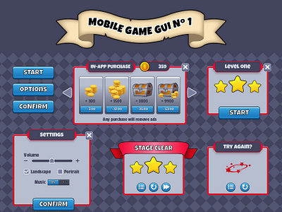 Mobile Game UI