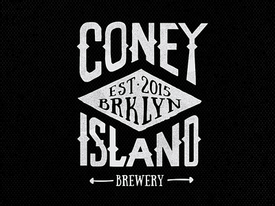 Coney Island Brewery - Winter Apparel Mark art beer branding branding brewery clothing coney island design handlettering hat illustration logo shirt vector