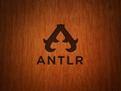 Antlr, rounded identity logo