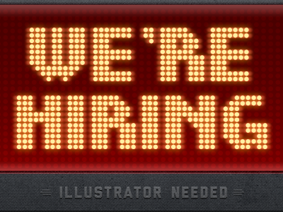 Illustrator needed! hiring is turntable